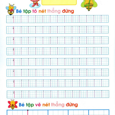 Chuẩn Bị Cho Bé Vào Lớp 1 - Tập Tô Nét Cơ Bản (Tái Bản 2020)