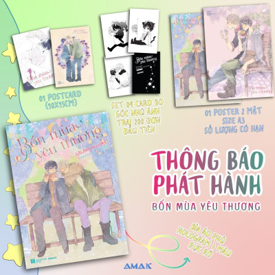 [Manga] Bốn Mùa Yêu Thương - Amakbooks