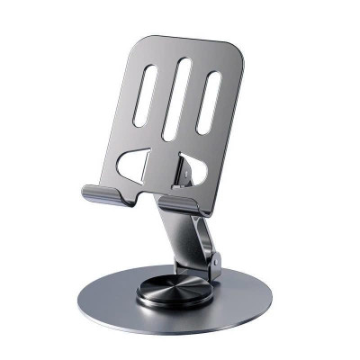 Giá đỡ điện thoại để bàn chân xoay 360 độ tiện lợi bằng hợp kim nhôm gấp gọn Phụ Kiện Phone