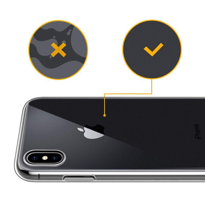 Ốp lưng dẻo dành cho iPhone XS / iPhone X Ultra Thin (mỏng 0.3mm, Trong suốt) - Hàng chính hãng