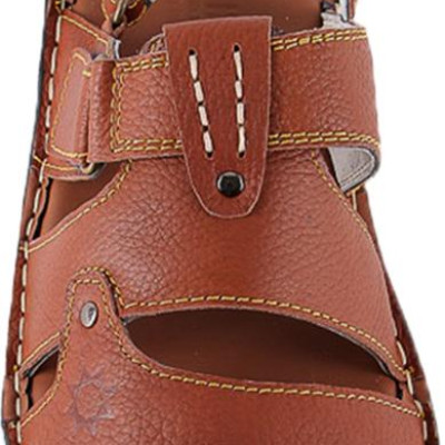 Dép Nam Da Bò Quai Hậu Huy Hoàng HT7731 - Da Bò