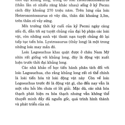 Bí Ẩn Thế Giới Khủng Long Và Những Điều Kỳ Thú