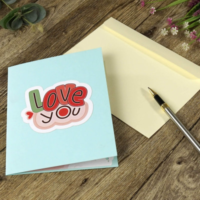 Thiệp 3D Pop Up Xe Máy Tình Yêu – Thiệp Valentine, Thiệp Tỏ Tình, Thiệp Lãng Mạn Độc Đáo, L21