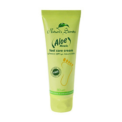 Kem Dưỡng Và Giảm Nứt Gót Chân Aloe Miracle Foot Care Cream 80ML