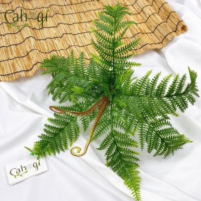 Cây dương xỉ giả giống thật 99% – Đường kính 40 đến 50 cm – Cây dương sỉ giả, hoa lụa decor trang trí rẻ, bền, đẹp.