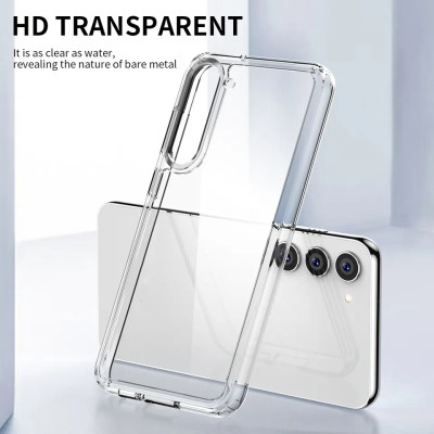 Ốp lưng trong suốt viền màu cho Samsung Galaxy S23 Plus / S23+ hiệu Likgus Simple But Unique chống sốc, chống chịu mọi va đập - Hàng nhập khẩu