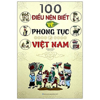 Sách - 100 Điều Nên Biết Về Phong Tục Việt Nam - Minh Đường - NXB Hồng Đức - Minh Lâm