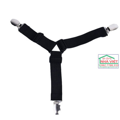 Set 4 Kẹp Ga Tam Giác Giường Chống Xê Dịch, Giúp Giường Phẳng Phiu,Gọn Gàng - Hàng Chinh Hãng MINIIN