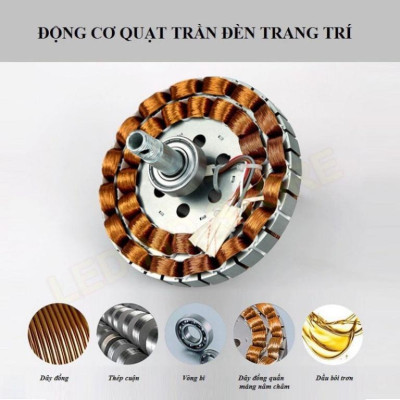 quạt trần trên nhà Đèn chùm thiết kế Châu mỹ - GRE100 DT