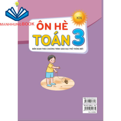Sách - Ôn Hè Toán 3 (Biên soạn theo chương trình GDPT mới Kết Nối).