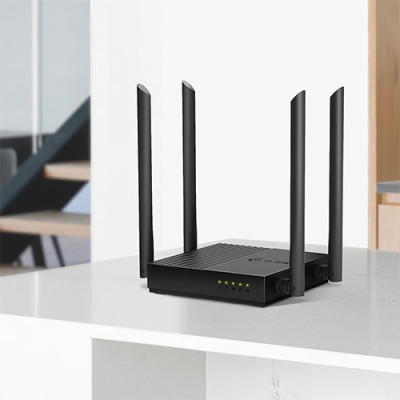 Thiết bị định tuyến mạng không dây TP-Link Router Wifi 5 Dual Band Full Gigabit AC1200 Archer C64 - Hàng chính hãng
