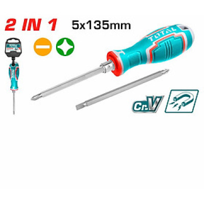 BỘ TUA VÍT  2 TRONG 1 TOTAL THT250226 - HÀNG CHÍNH HÃNG