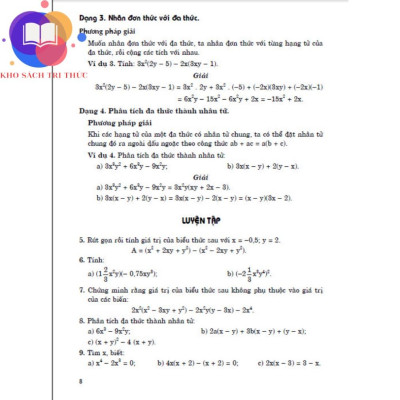 Sách - Bài Tập Em Học Toán Lớp 8 - Tập 1 (Biên Soạn Theo Chương Trình Mới)
