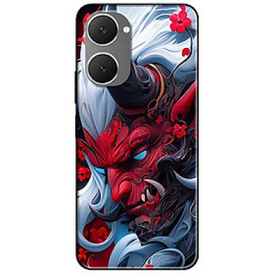 Ốp lưng cho Vivo Y03 - Y03T - Y18 - Y18S - Y18T - Y27 5G - Y28 4G - Y36 - Quỷ Đỏ Sừng Đen - Hàng Chính Hãng