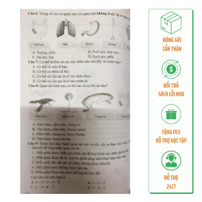 Sách - Tuyển tập đề kiểm tra định kì Khoa học tự nhiên lớp 6