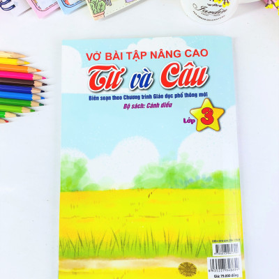 Sách - Vở Bài Tập Nâng Cao Từ Và Câu Lớp 3 - Biên Soạn Theo Chương Trình GDPT Mới - Bộ Cánh Diều - Ndbooks