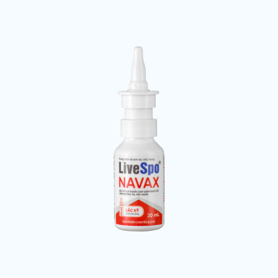 LiveSpo Navax Dung Dịch Vệ Sinh Tai Mũi Họng Chai 20ml