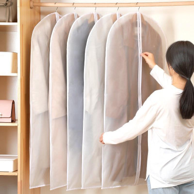 Túi bọc quần áo treo tủ đồ, túi trùm quần áo chống bụi chống thấm 60x80cm