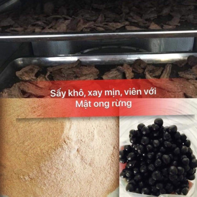 COMBO HAI HỘP HÀ THỦ Ô ĐỎ MẸ KEN-Loại có thành phần đậu đen giảm nóng trong, 2 hộp 1 ký 