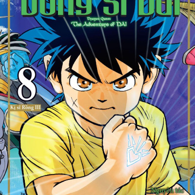 Sách - Dragon Quest - Cuộc Phiêu Lưu Của Dũng Sĩ Dai - Tập 8 - Kị Sĩ Rồng III - Tặng Kèm Postcard