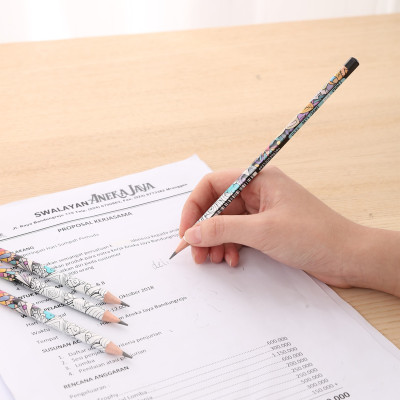  Bút chì 2B Deli Đen - 12 cây/hộp - E58103