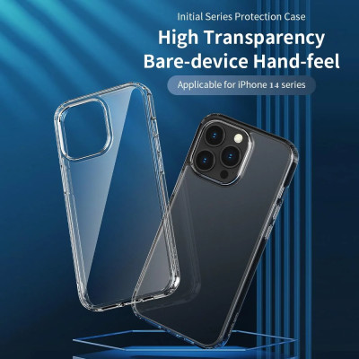 Ốp lưng chống sốc trong suốt cho iPhone 14 Plus (6.7 inch) hiệu Rock Space Protective Case siêu mỏng 1.5mm độ trong tuyệt đối, chống trầy xước, chống ố vàng, tản nhiệt tốt - hàng nhập khẩu