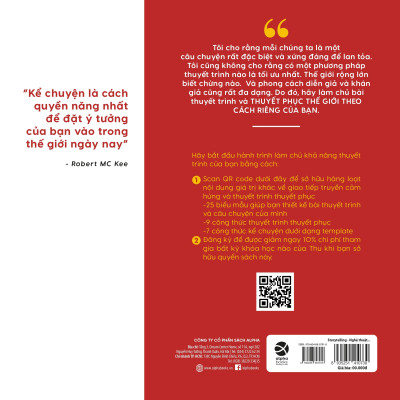 Sách- Nghệ Thuật Thuyết Trình Bằng Câu Chuyện- Story Telling- Tư Duy, Kỹ Năng Sống (Tái Bản 2020)(199)- 2HBooks