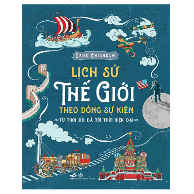 Combo 2 Cuốn Lịch Sử Thế Giới Theo Dòng Sự Kiện + Lược Sử Khoa Học