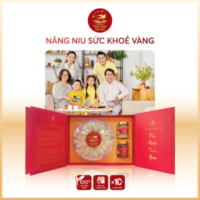 Tổ yến Tinh chế cao cấp 100 gram Yến Việt Tinh Hoa  - Hàng chính hãng