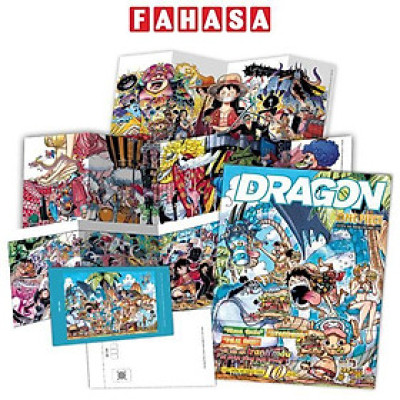 Sách - Tuyển Tập Tranh Eiichiro Oda - One Piece - Color Walk - Tập 10 - Dragon - Tặng Kèm Postcard + Poster