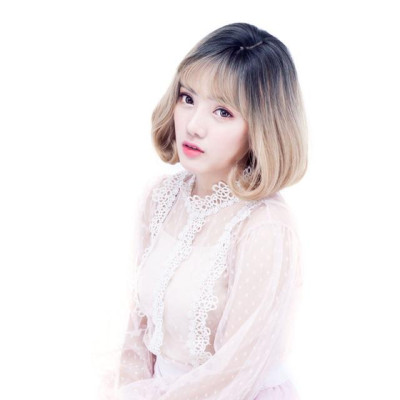 Tóc giả cao cấp nguyên đầu omber- tặng lưới chùm tóc- hình thật