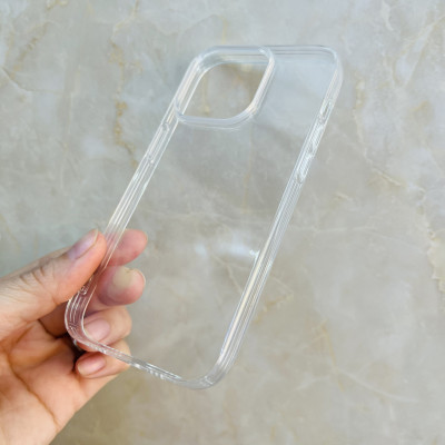 Ốp lưng dành cho iPhone 14 Pro ZGA trong suốt dẻo mềm- hàng chính hãng