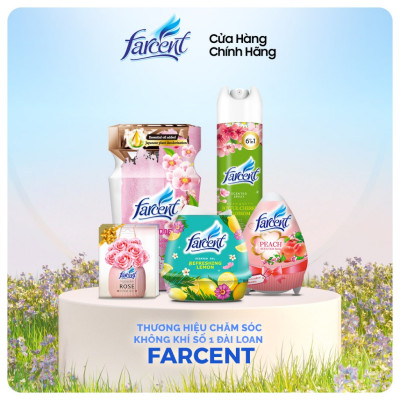 Hộp khử mùi tủ lạnh, kháng khuẩn than hoạt tính chính hãng Farcent 150g - Khử tốt mùi trong tủ lạnh