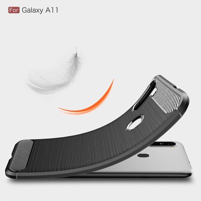 Ốp lưng chống sốc cho Samsung Galaxy A11 hiệu Likgus (chuẩn quân đội, chống va đập, chống vân tay) - Hàng nhập khẩu