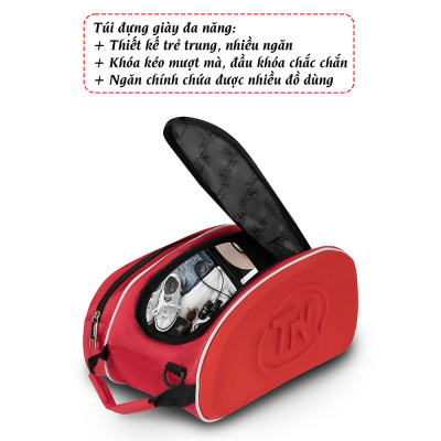 Túi đựng giày bóng đá 2 ngăn túi thể thao cực chất TN Bags TN.B 9002