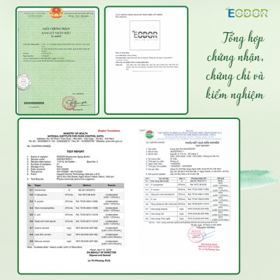 Xịt khử mùi Ô tô cao cấp EODOR CAR 150ml, Công nghệ vi bọc phân tử