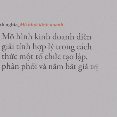 Tạo Lập Mô Hình Kinh Doanh (Tái bản) (Tặng Kèm Tickbook)