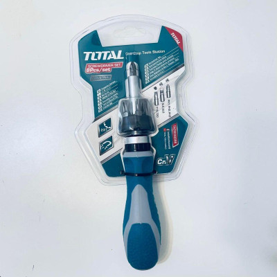 BỘ 8 TUA VÍT TOTAL TACSD30086 - HÀNG CHÍNH HÃNG