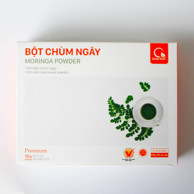 Bột Chùm Ngây Sấy Lạnh Nguyên Chất Hộp 45g  - Bột dinh dưỡng ăn dặm cho bé, tăng cường sức khỏe