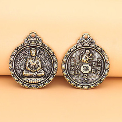 Dây chuyền mặt Phật phật Phật Như Lai Đại Nhật - Phật bản mệnh người tuổi Thân - MV03