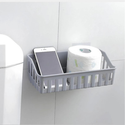 Kệ để đồ dán tường cho nhà tắm và nhà bếp - Hàng chính hãng (Giao màu ngẫu nhiên)