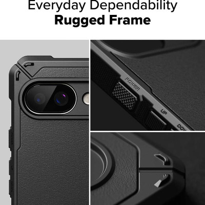 Ốp lưng cho Google Pixel 9a RINGKE Rugged Gear Magnetic - Hàng Chính Hãng