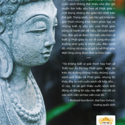 TƯ TƯỞNG PHẬT GIÁO - Một Giới Thiệu Toàn Diện Về Truyền Thống Ấn Độ - Paul Williams, Anthony Tribe & Alexander Wynne (bìa mềm)