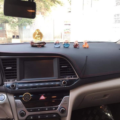 Thảm da Taplo vân carbon Cao cấp dành cho xe Mitsubishi Outlander 2013-2019