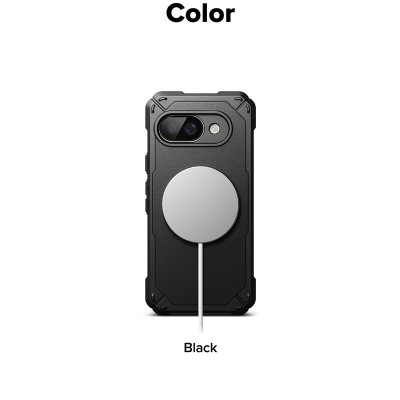 Ốp lưng cho Google Pixel 9a RINGKE Rugged Gear Magnetic - Hàng Chính Hãng