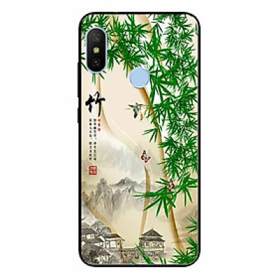 Ốp lưng in cho Xiaomi Redmi Note 6 Pro Tranh Làng Tre