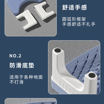 Ghế kê chân đi toilet tạo góc nghiêng 35 độ dễ dành đi vệ sinh hơn (giao màu ngẫu nhiên)