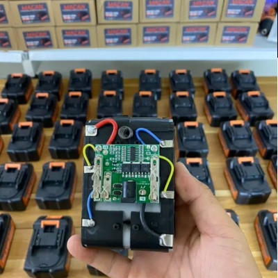 Pin Máy Khoan 21V MACAN 10 CELL dung lượng cao chân pin phổ thông
