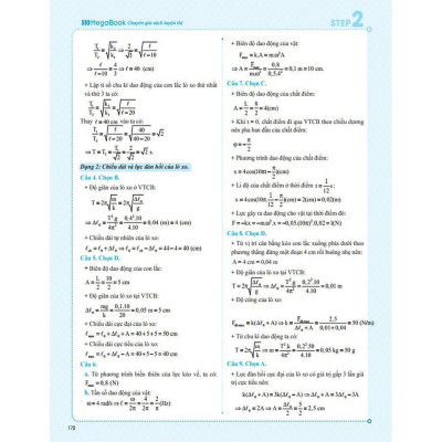 Sách - 3 STEP - Tiết Lộ Bí Quyết 3 Bước Đạt Điểm 8+ Vật Lý - Megabook