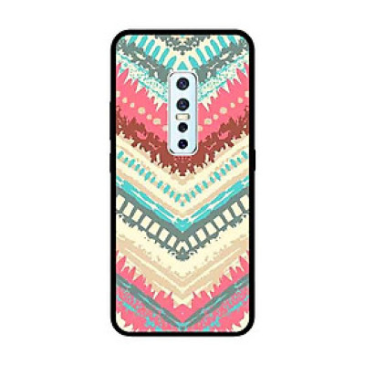 Ốp Lưng in cho Vivo V17 Pro Mẫu Thổ Cẩm - Hàng Chính Hãng